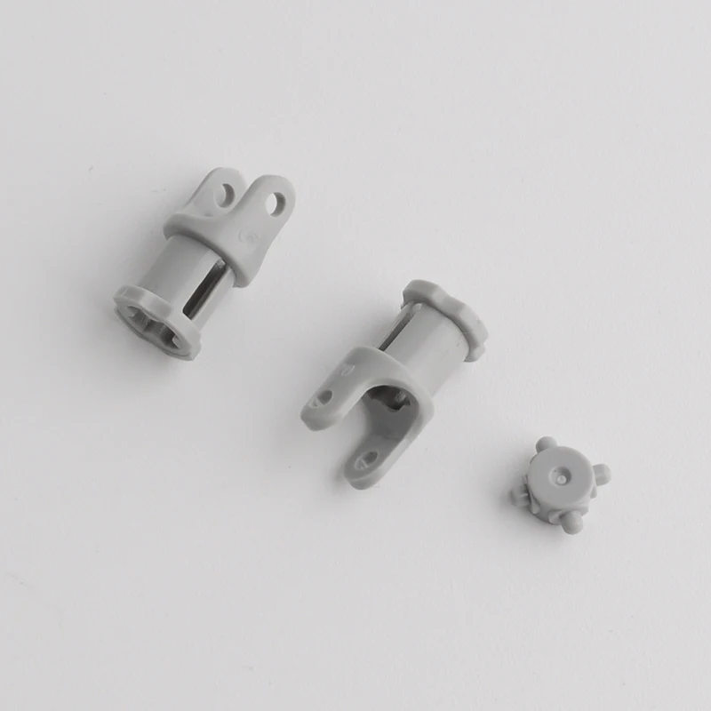 5 STKS Plastic/Metalen As Connector Kruiskoppeling MOC Bricks 61903 Gemonteerd DIY Speelgoed Technologie Bouwstenen Gemodificeerde Onderdelen