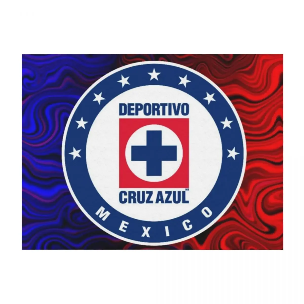 

cruz azul Throw Blanket for sofa Luxury Decorative Sofas Luxury Designer Blankets