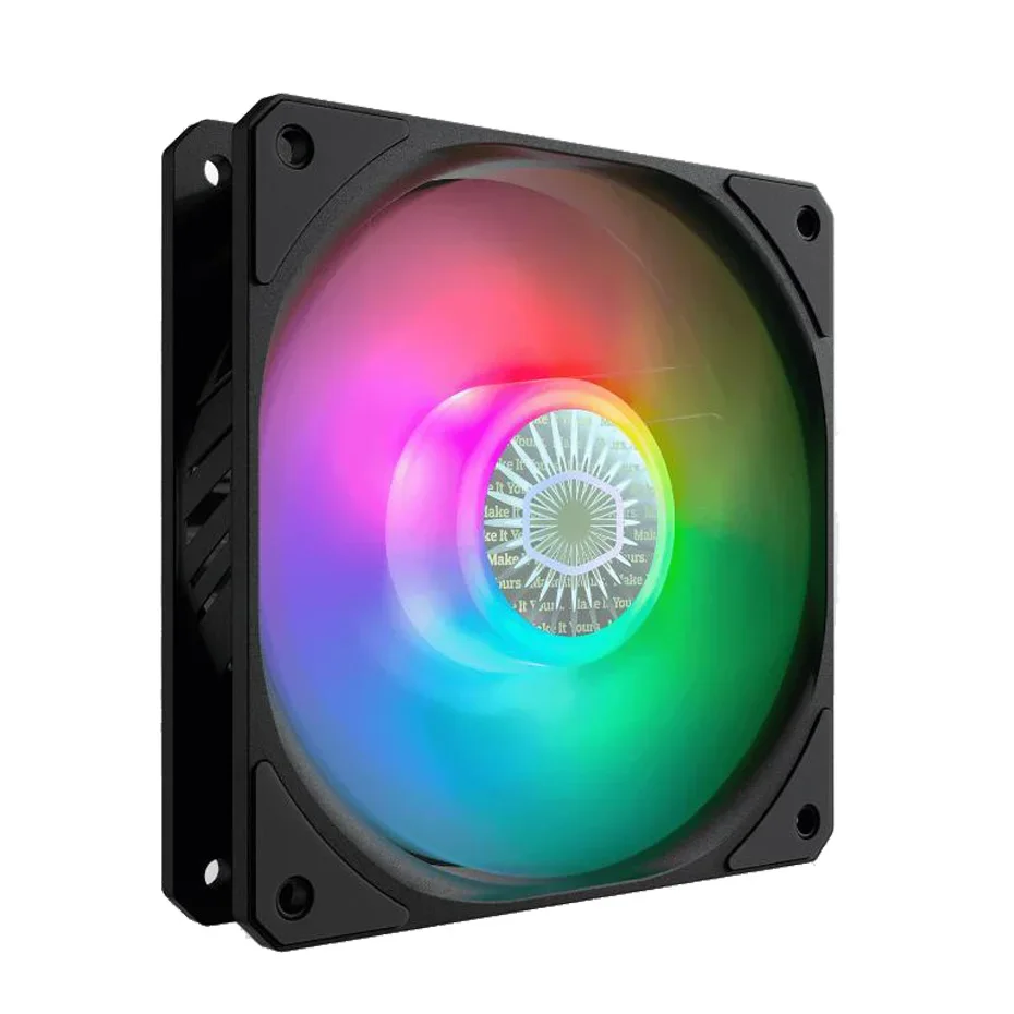 120 ARGB Caso Fan 3in1 120mm Quadrado Emoldurado Endereçável CPU Ventiladores De Refrigeração