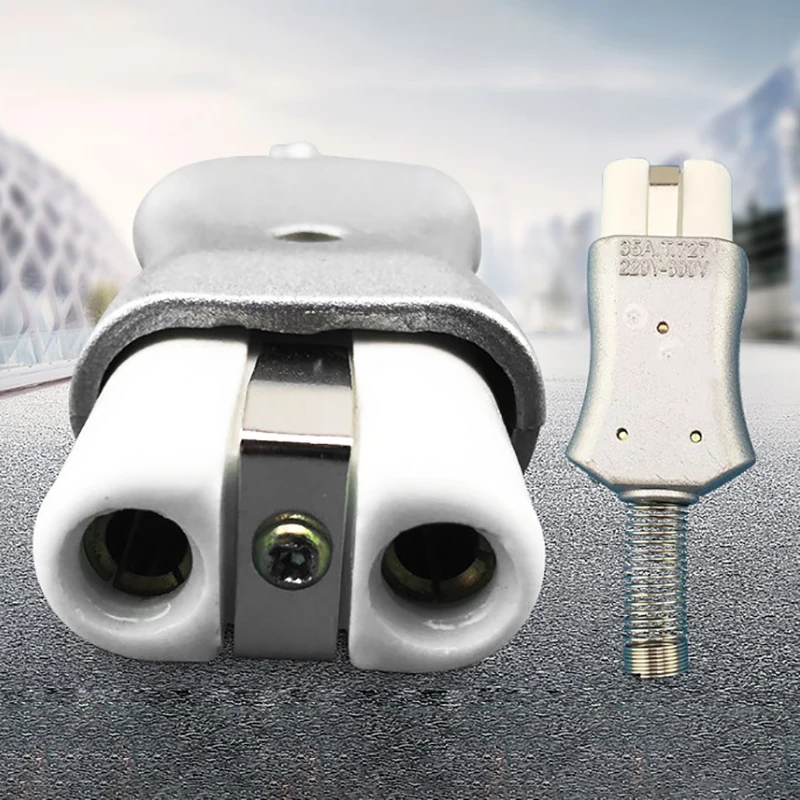 6mm IEC C8 Okablowanie ceramiczne Gniazdo przemysłowe Wtyczka Złącze wysokotemperaturowe Gniazdo elektryczne piekarnika 35A
