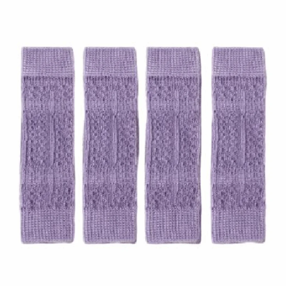 4Pcs Breathable Dog Elbow Cover Joint Protection Stretchy Dog Knee Protector Non Slip Warm Pet Leg Warmer for Dogs Cats