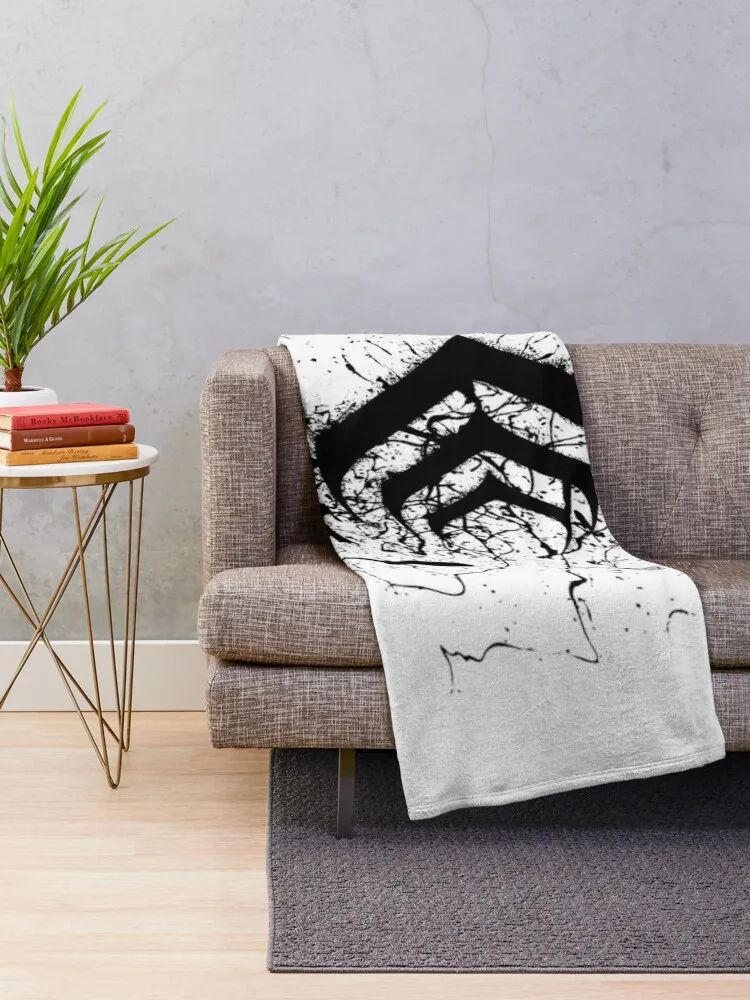 warframe logo Throw Blanket Soft Blanket Sleeping Bag Blanket throw blanket for sofa Blankets For Bed