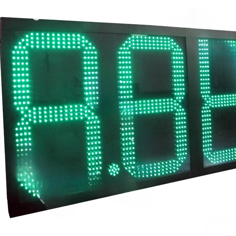 Digital Fuel Price Indicator Led Display Panel Led Counter