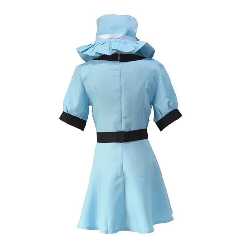 New Games Steins Gate Cosplay Costumes Shiina Mayuri Lolita Maid Princess Dress Full Set Women Girls Party Carnival Uniform