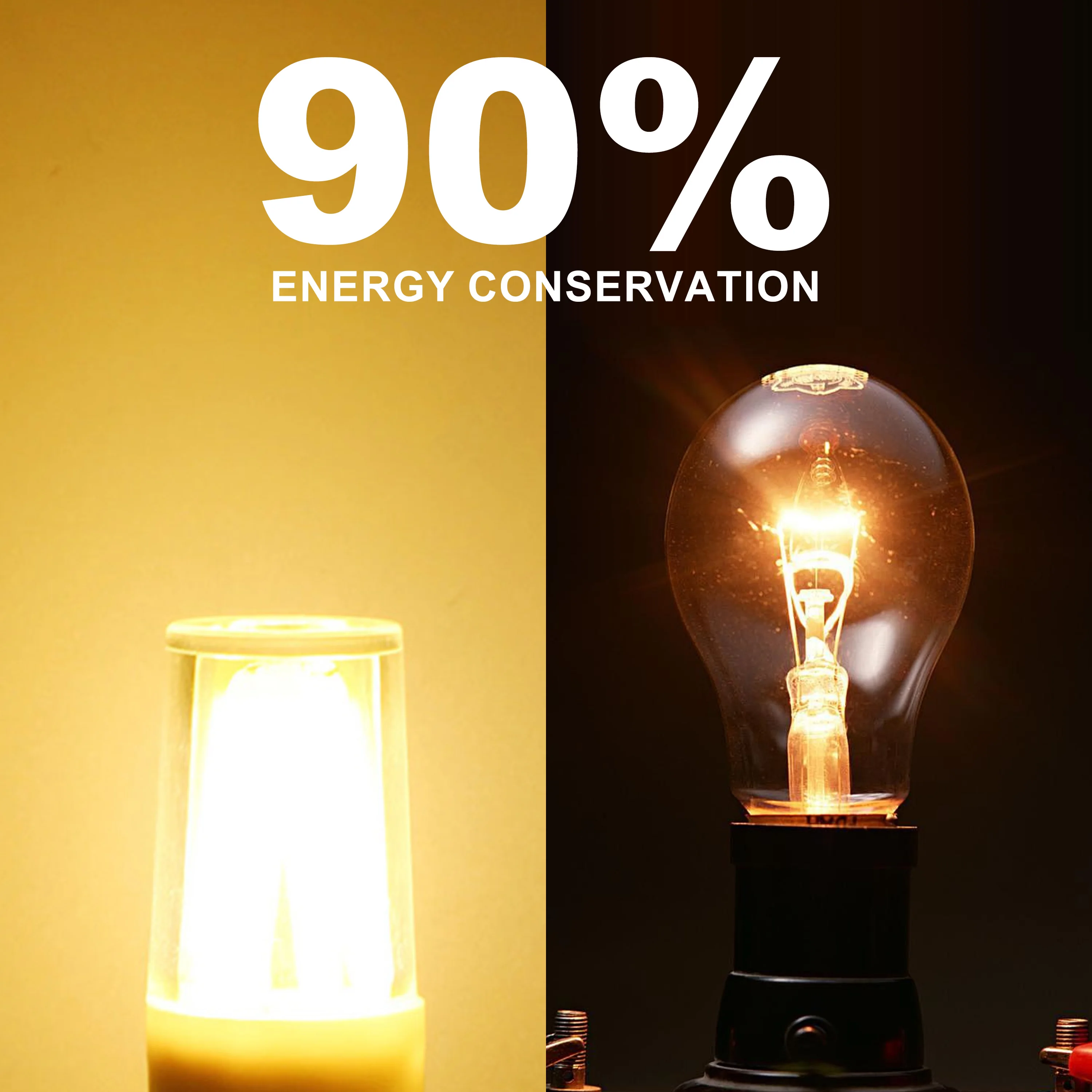 Nuevas Llegadas Dimmable E14 Lámpara LED 220 V 110 V Mini E12 PC Nevera Bombilla Filamento COB Alto Lumen lamparas araña