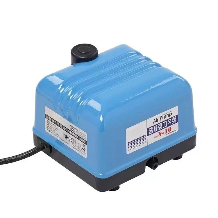 Aquarium Pond Oxygen Pump, V10, 20 30 60 Oxygen Increasing Pump, Ultra-quiet Oxygen Aerator Air Pump