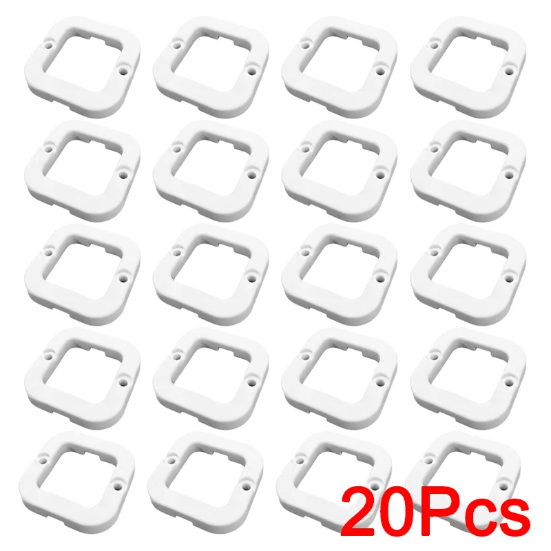

10/20/30PCS LED Light Mounting Kit for GOVEE H705 Outdoor Lights - Waterproof Brackets & Fixing Clips