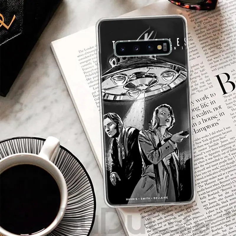 The X Files I Want to Believe Cover For Samsung Galaxy S23 S22 S24 Ultra S21 Plus S20 FE Phone Case S10 + S10E S9 S8 Print Coque