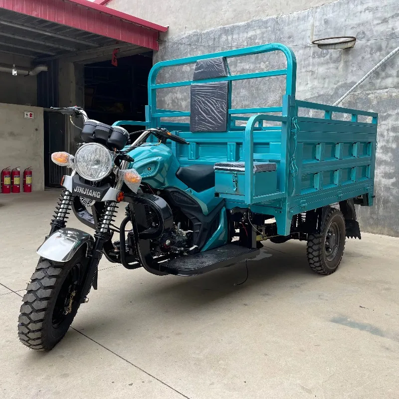 Cheap Price Made In China New High-speed Heavy-duty 200cc Open Cargo Tricycle Motorcycle Agricultural Powered