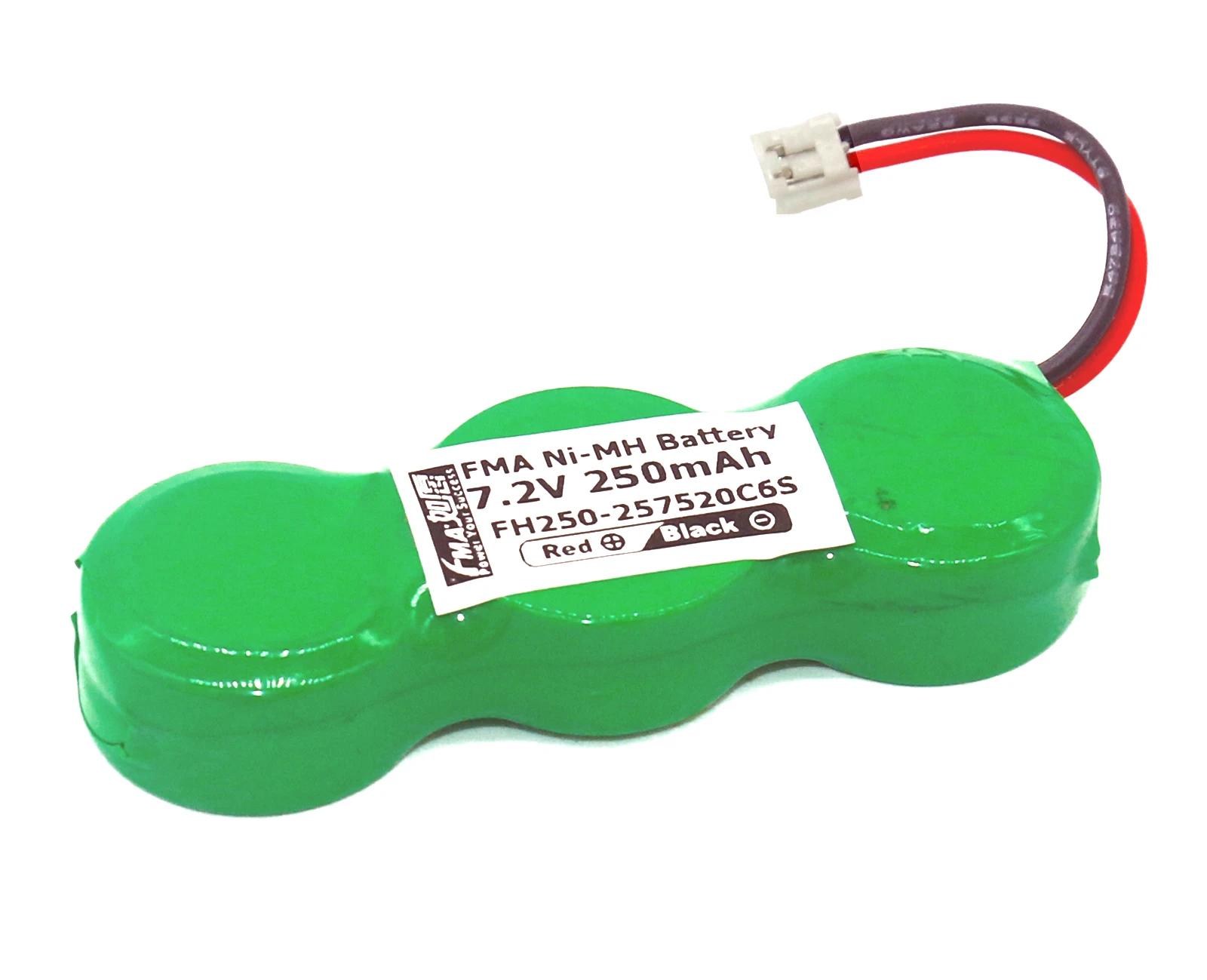 Vehicle Truck GT Car Alarm Rechargeable Battery Ni-MH 7.2V 250mAh  Buttom Coin cell pack