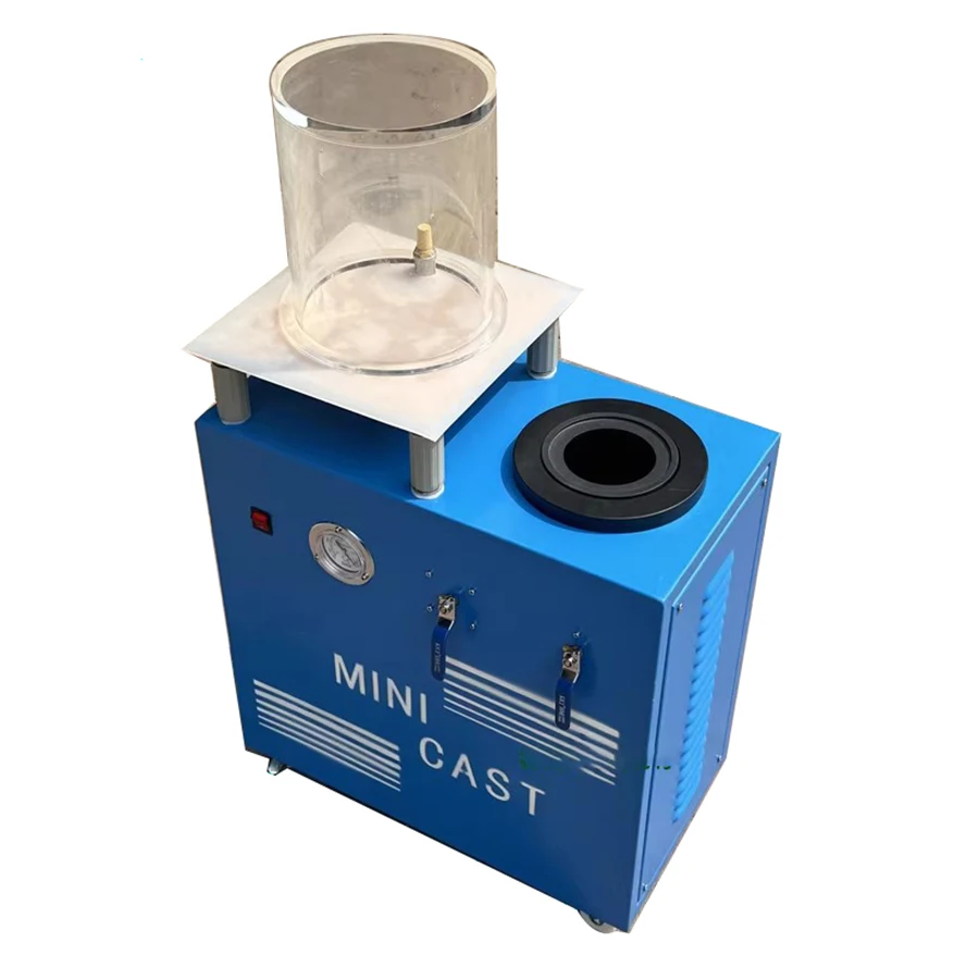 4L/6L الفولاذ المقاوم للصدأ مجوهرات فراغ آلة الصب الذهب والفضة معدن الاستثمار المفقودة معدات صب الشمع لصنع المجوهرات #5