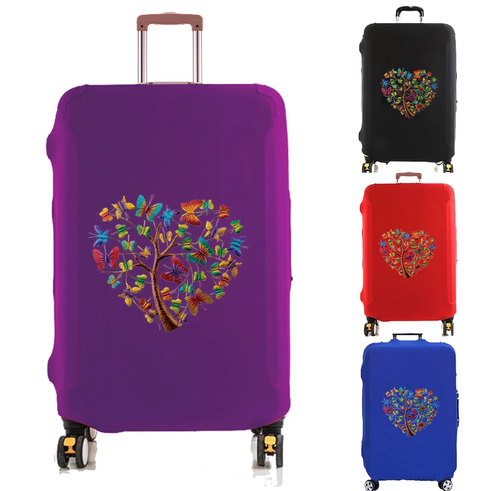 

Luggage Cover Suitcase Protector Heart Butterfly Thicken Elasticity Anti-Scratch Dust Covered 18-32 Inch Trolley Protective Set