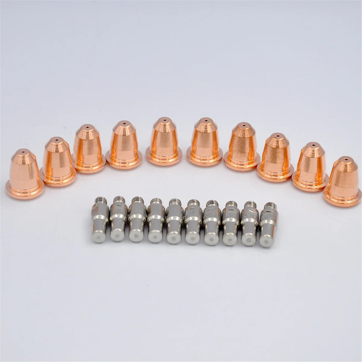 

AA98 23PCS Plasma Electrode PR0110 Tip 0.8mm PD0116 Shield Cup PC0116 Diffuser PE0106 Consumables for S45 Torch