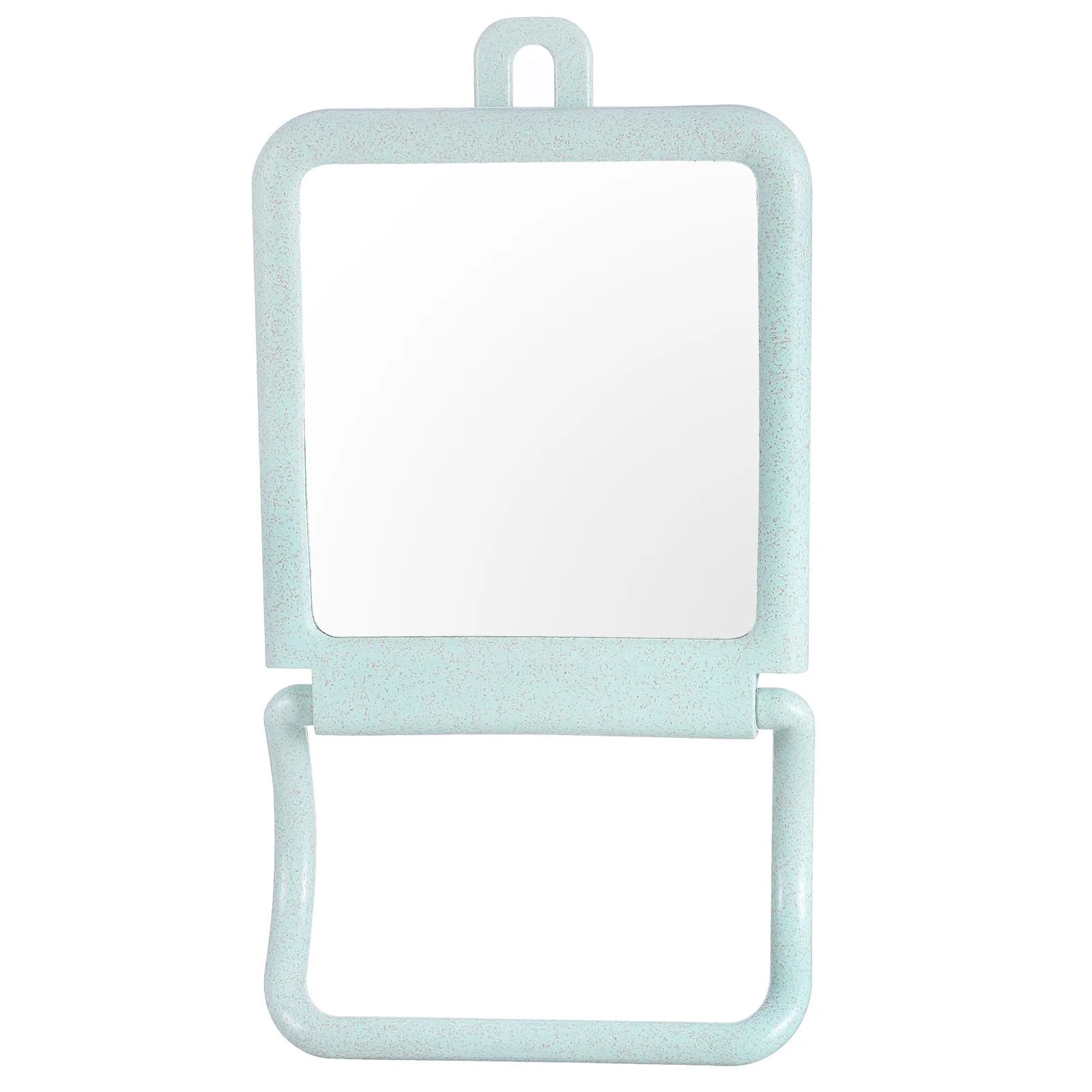 

Countertop Mirror with Stand Chic Simple Look for Bedroom Bathroom Dorm Vanity Use Multi Functional for Makeup Shaving Touch Ups