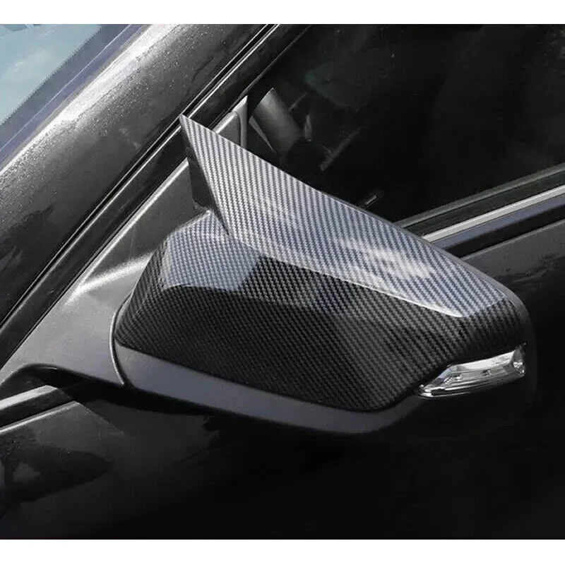 USA Version For Chevrolet Malibu L LS LT 2016-2021 Car Sticker Rearview Side Mirror Cover Wing Cap Exterior Door Case Trim ABS