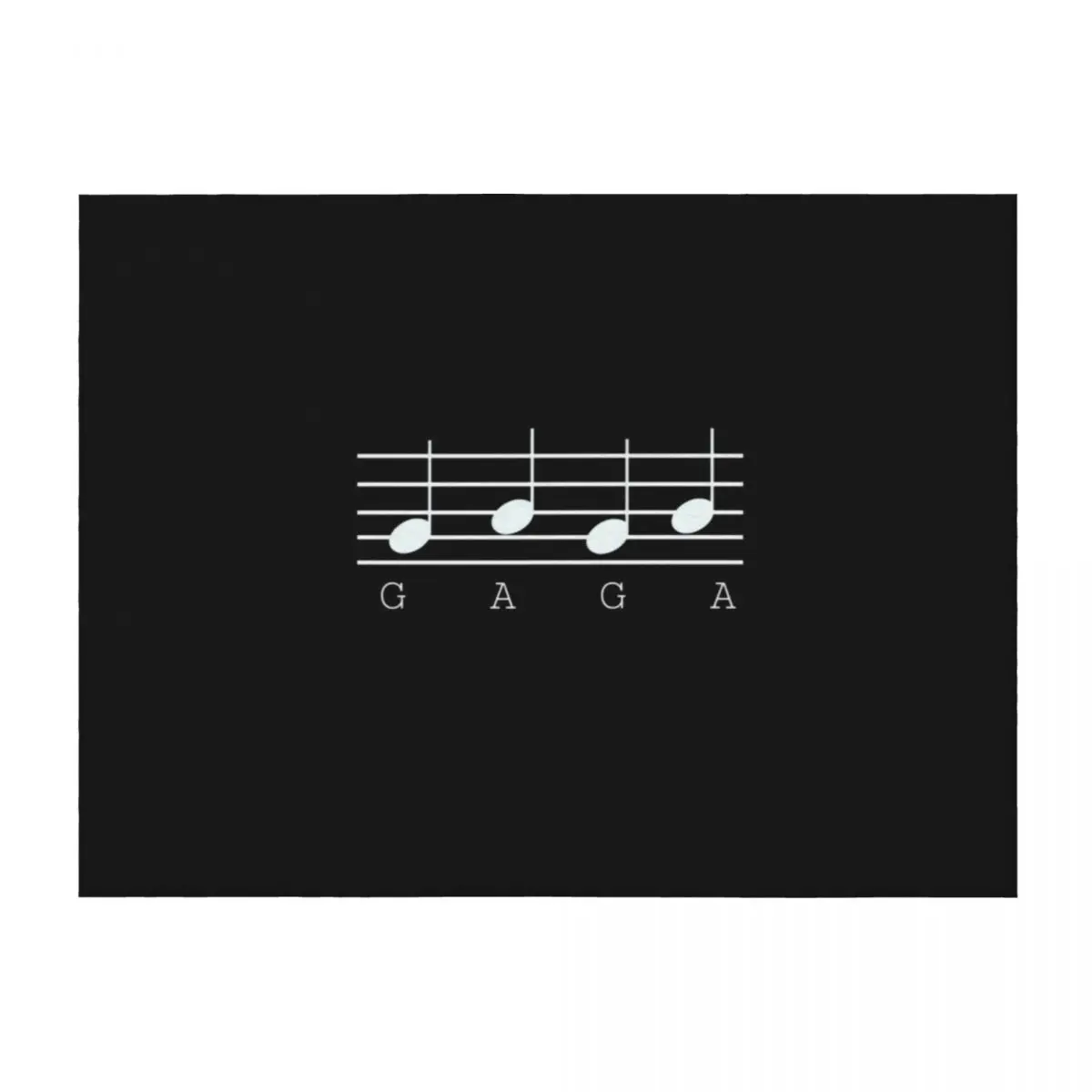 

GAGA music notes Throw Blanket Beautifuls Bed covers cosplay anime Blankets For Sofas Blankets