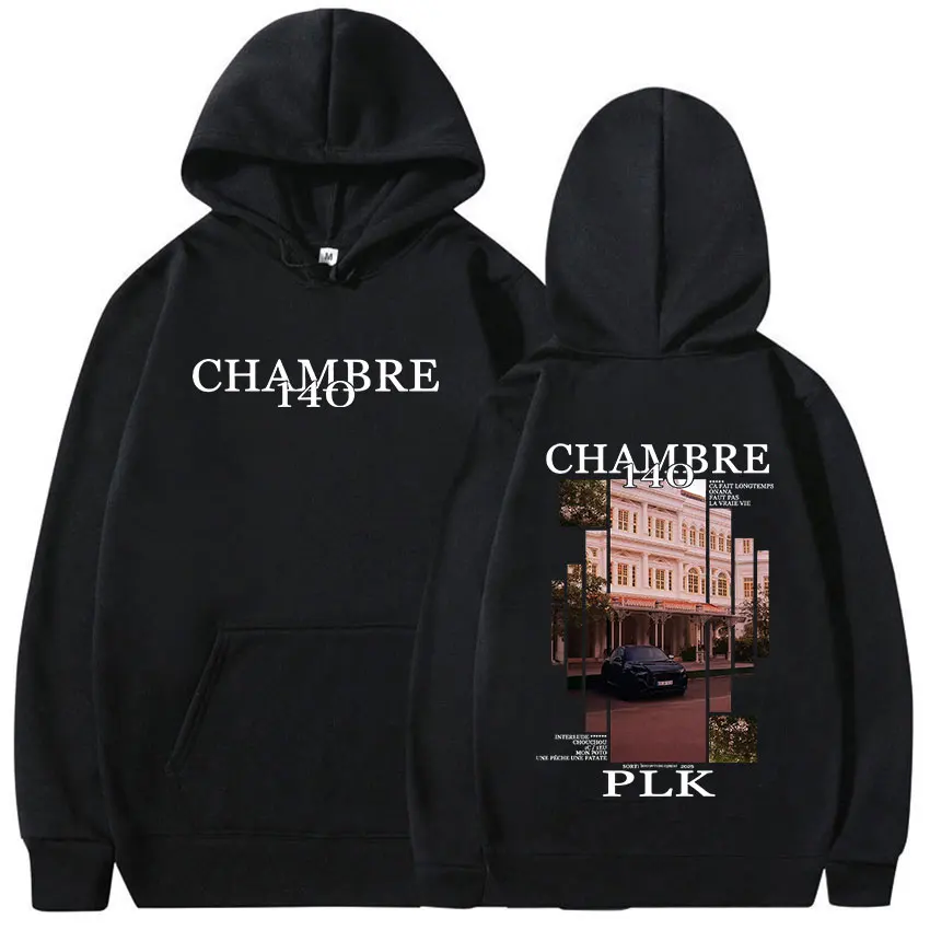 Rapper Plk CHAMBRE 140 Pt3 Tour 2025 Graphic Hoodie Men Women High Quality Fashion Long Sleeve Oversized Sweatshirts Streetwear