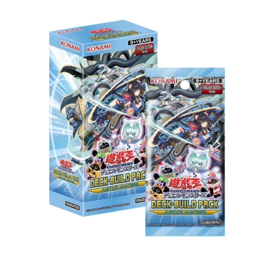 Yugioh Konami Yu-Gi-Oh! Official Card Game Deck Build Pack Justice Hunters Booster Box DBJH Asia English