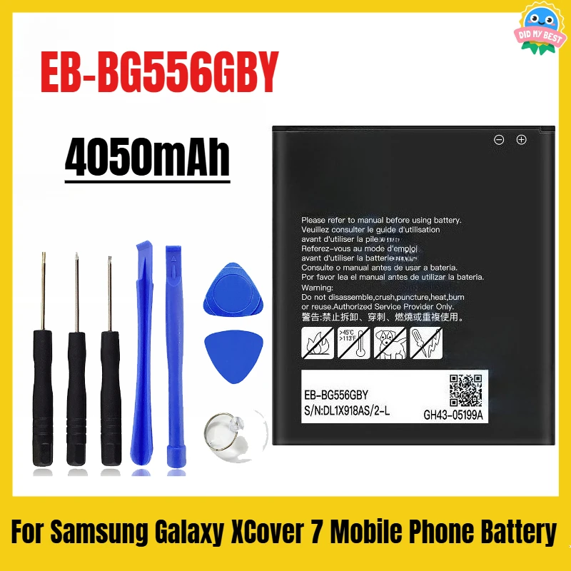 

4050mAh EB-BG556GBY for Samsung Galaxy XCover 7 Mobile Phone Battery