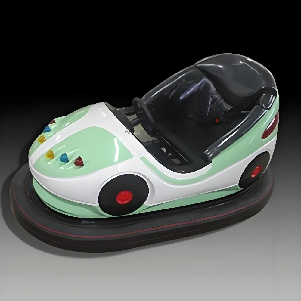 Customized Electric Bumper Cars Kids Indoor/Outdoor Metal Aluminum Amusement Equipment Remote Control Home School Durable