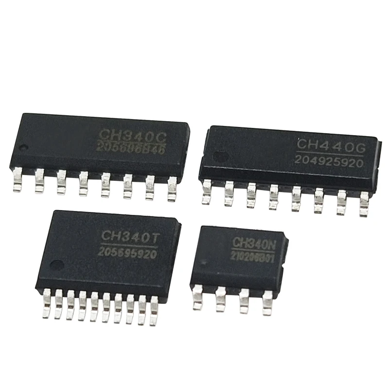 Original CH440G SOP-16 CH340G SOP-16 CH340C SOP-16 CH340T SSOP-20 USB to Serial & Analog Switch IC BOM Arduino Prototyping for M