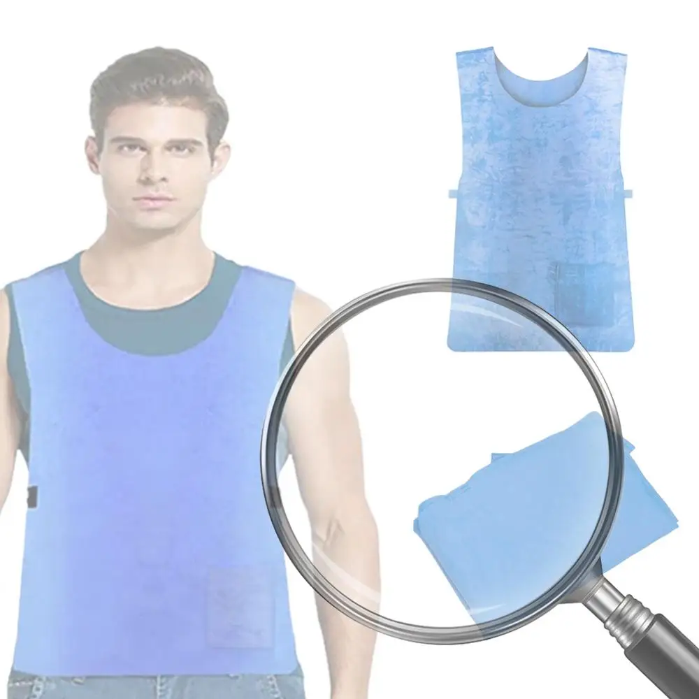 

Summer Cooling Vest Comfortable Ice Cooling Vest Reusable Cool Vest Adjustable for Men Women for Cycling Running Outdoor Sports