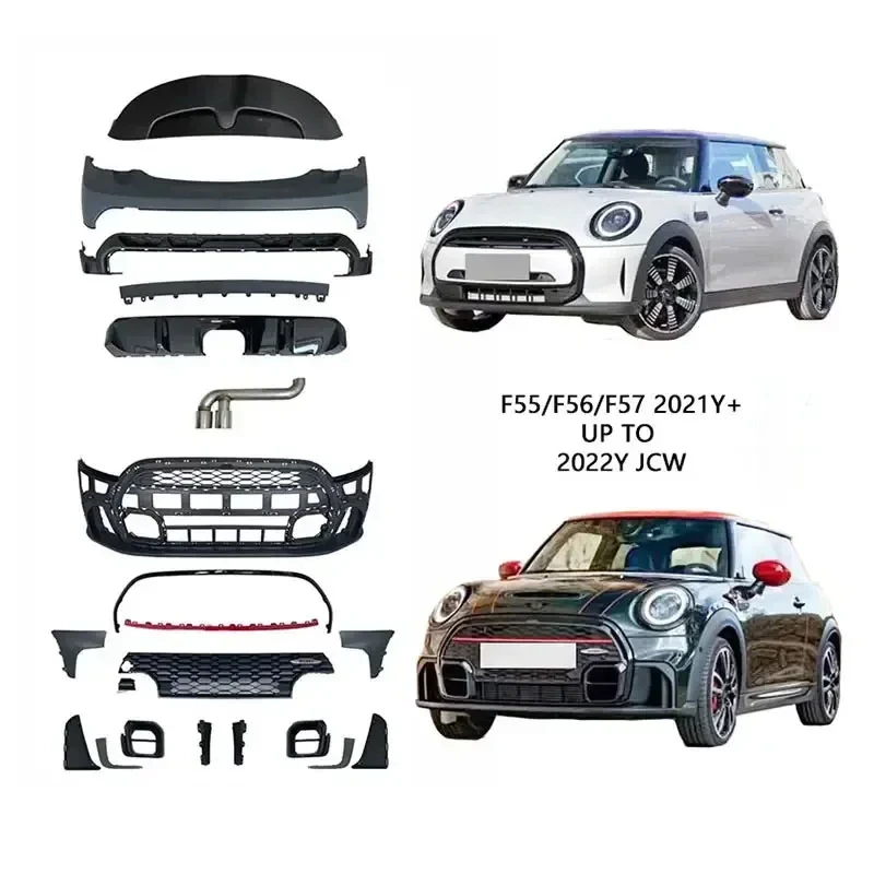 

2022-2024 F56 Upgr To JCW Wide Car Body Kit Auto Body Parts Accessories Bumpers Old To New Body Kits
