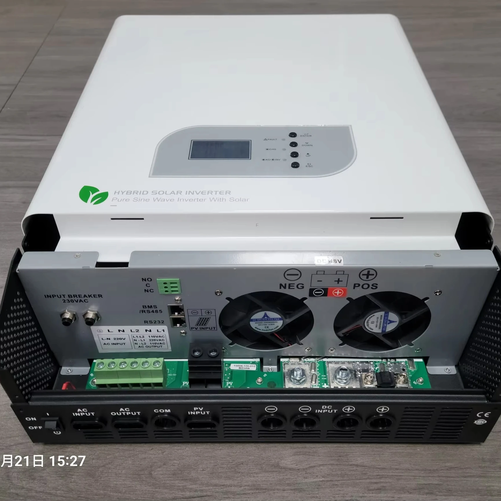 

5kw Off-grid Inverter 220V Inverter 1.2KW 3KW 4KW 5KW 10KW Low Frequency Hybrid Inverter With MPPT Charge Controller For Home