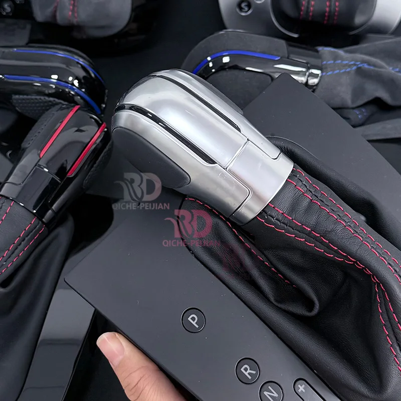 Suitable for Volkswagen Golf 6 MK6 GTI GLI carbon fiber DSG shift knob, brand new original shift lever handball assembly with du