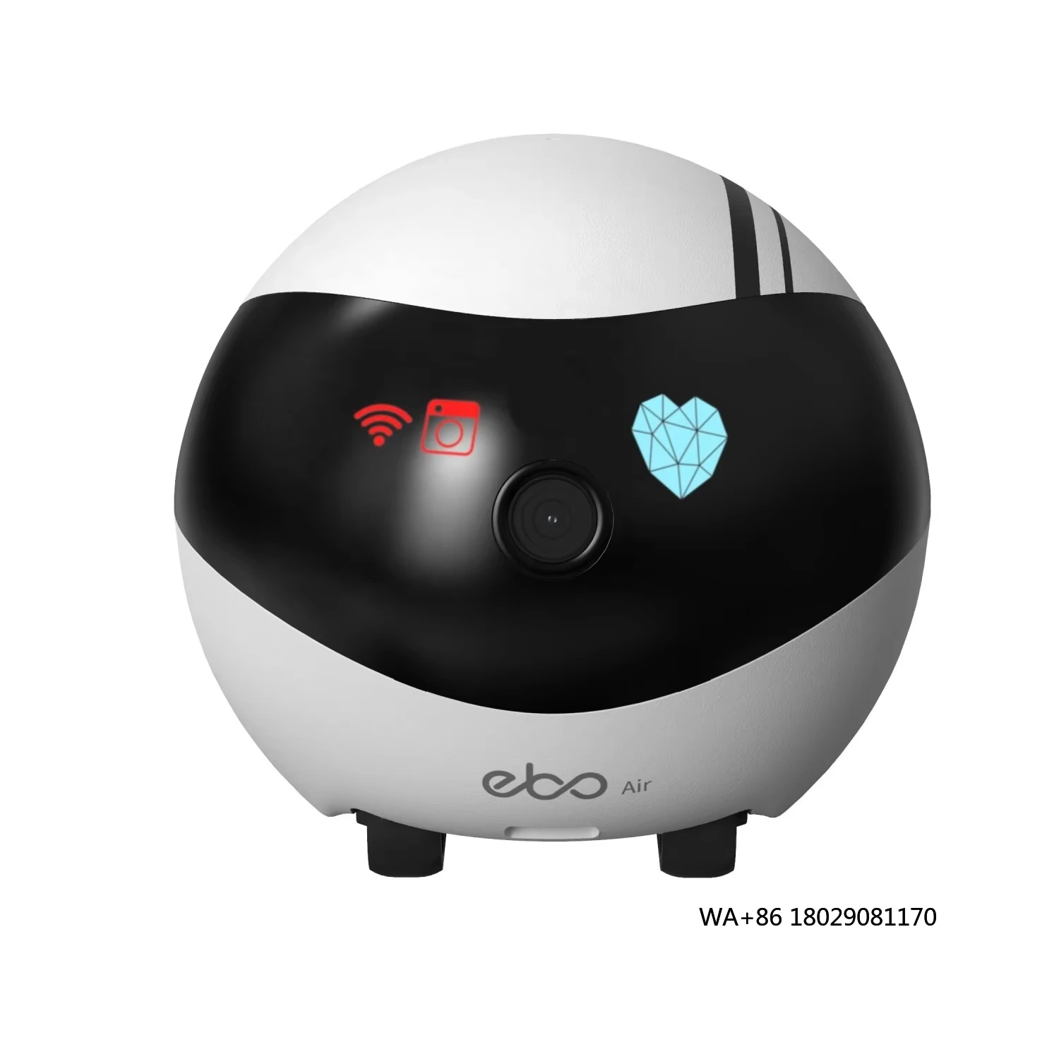 Companion Ebo X Wireless Security Moving Pet Companion Robot Intelligent Pet Dog AI Interactive