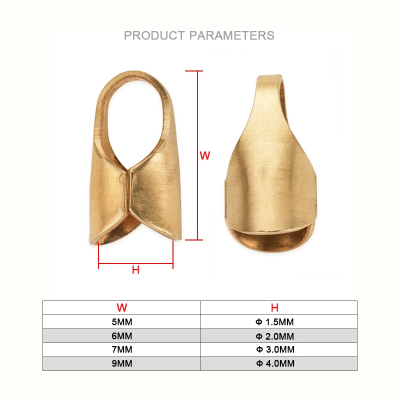 Inner Dia 14K Gold Filled End Caps Wholesale Supplies for Jewelry Making Handmde DIY Accessories Gold Jewelry Findings