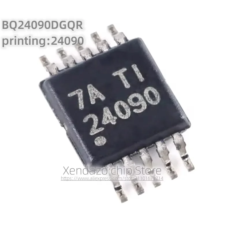 5pcs/lot BQ24090DGQR printing 24090 MSOP10 package Original genuine Battery power management chip