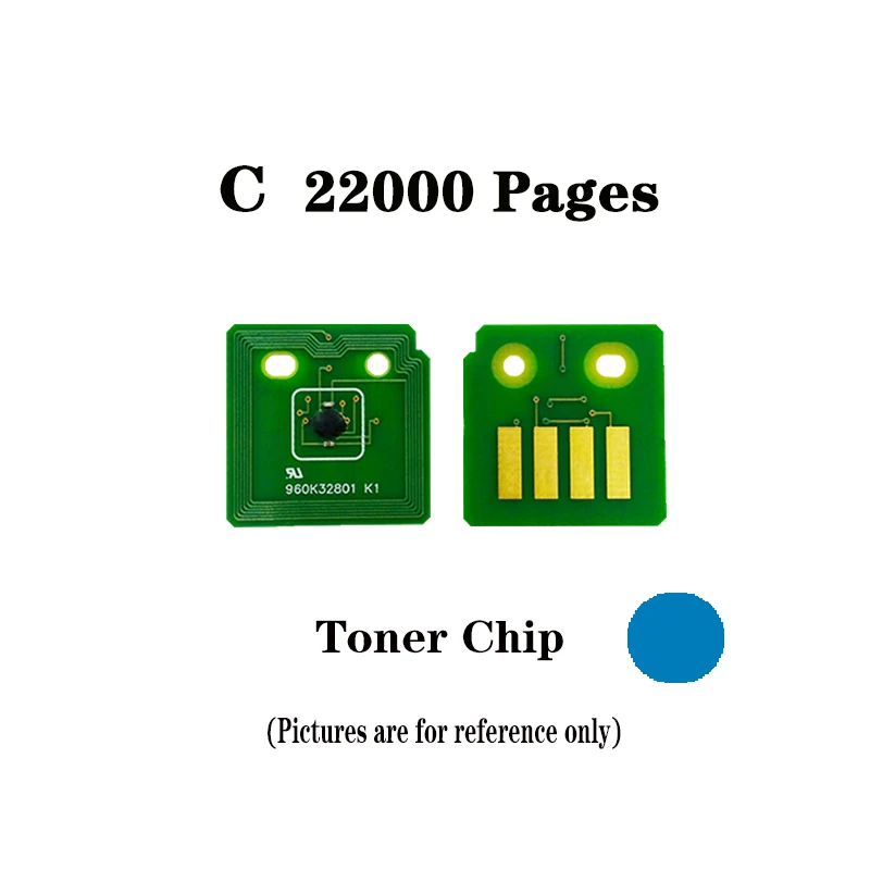 C950X2KG/C950X2CG/C950X2MG/C950X2YG WW Toner Chip for Lexmark C950/X950