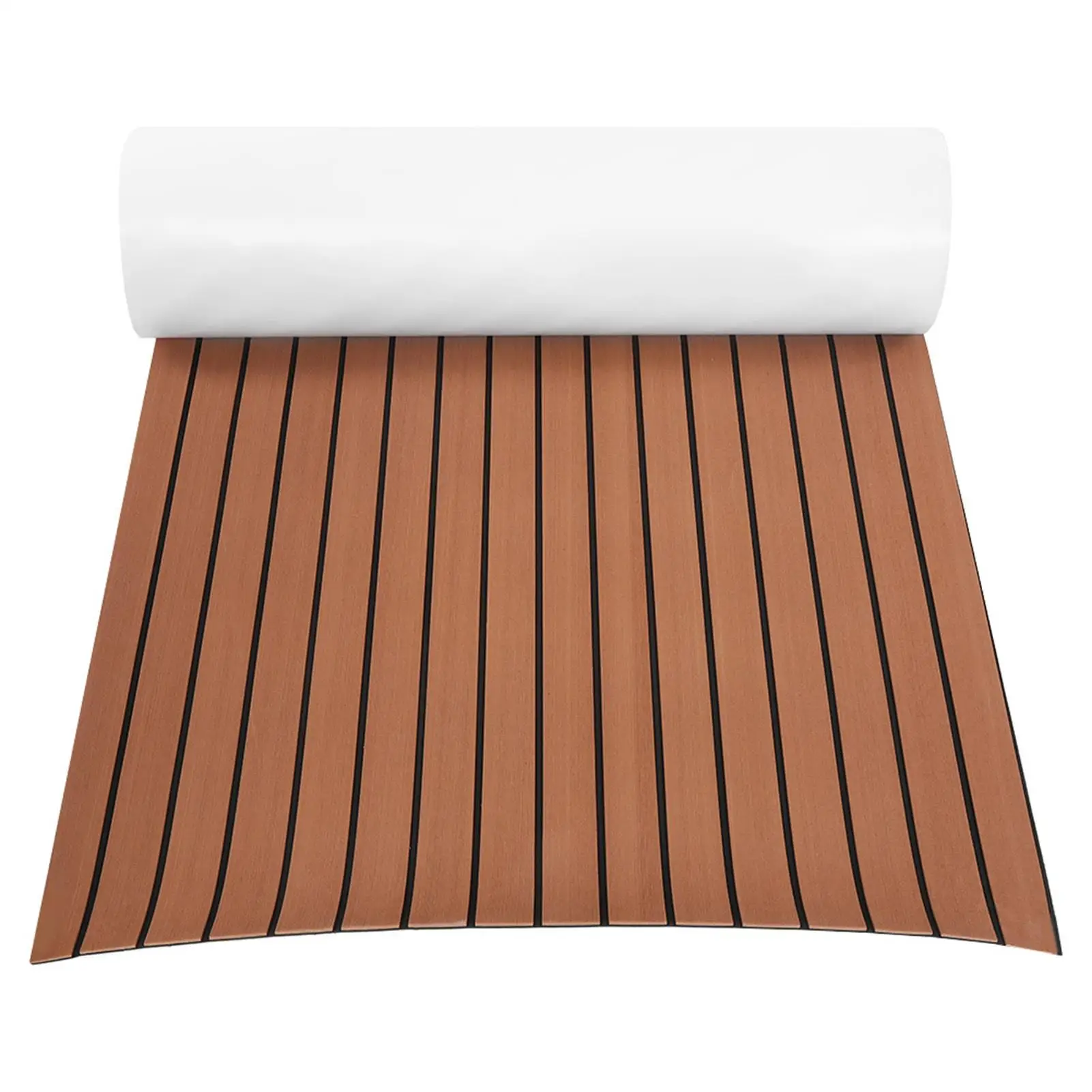 EVA Teak Decking Sheet Boat Flooring Fit for yacht Dark Brown Teak Boat Flooring Boat Flooring Fit for yacht