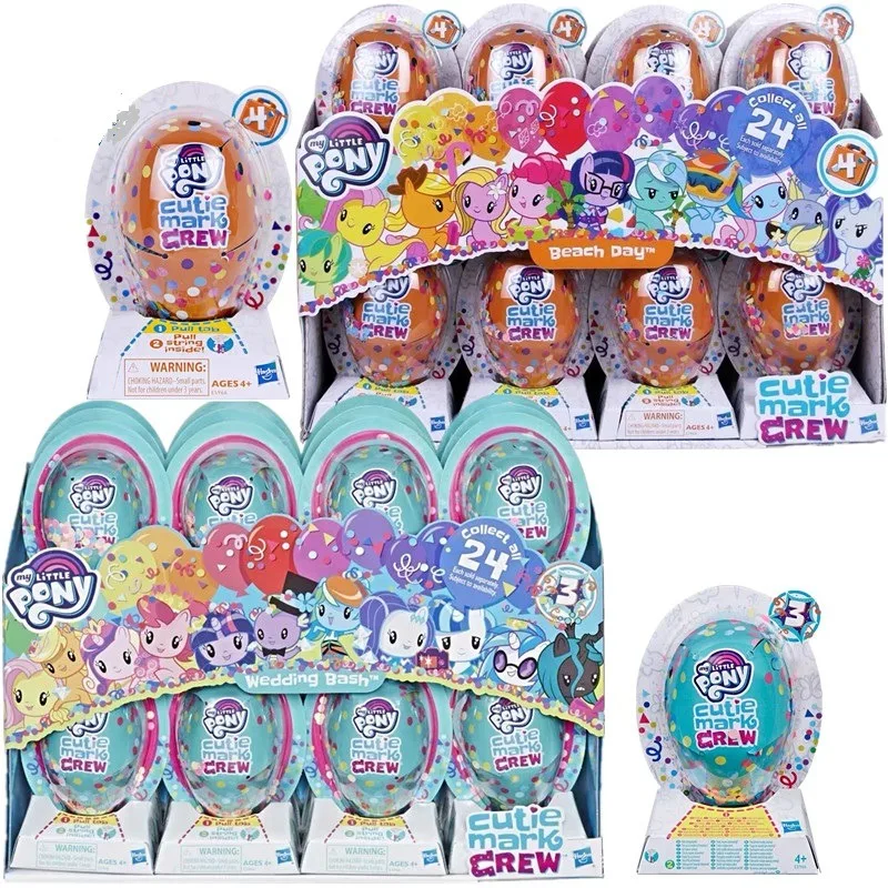 My Little Pony Figura Mlp Cutie Mark Crew Balão Cego Pacotes Cápsula Brinquedo Ponyville Crepúsculo Sparkle Rainbow Dash Applejack