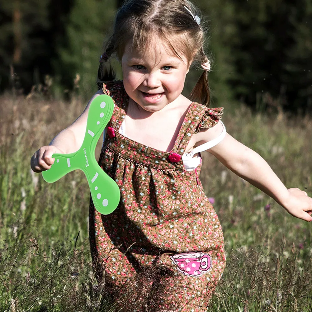 

Набор из 3 бумерангов для игр на открытом воздухе: соревновательная многопользовательская развлекательная игра для детей, увлекательные летающие игрушки для улицы