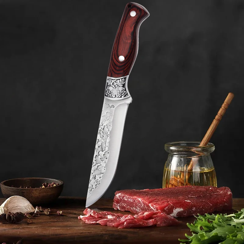 Household Boning Knife Stainless Steel Sharp Meat Cleaver Vegetable Slicing Knife Kitchen Professional Japanese Knife Cooking