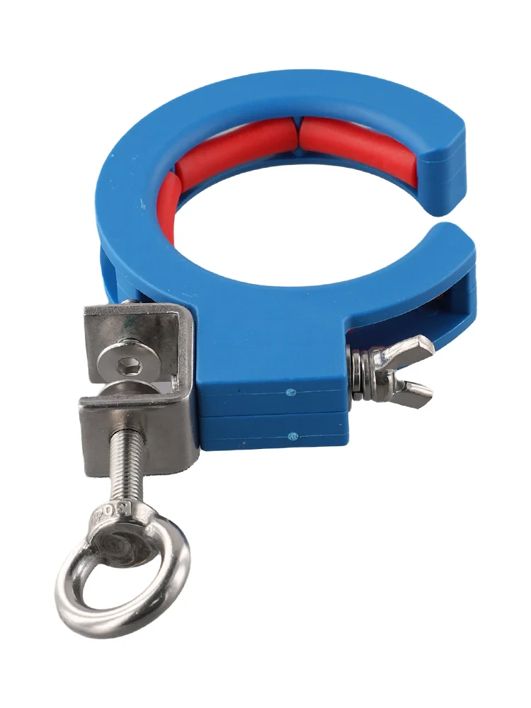 Clamped At Multiple Angles For Construction Sites Bridge Pulley Threading Integrated Wiring Tool Adjustable Angle