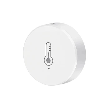 Tuya Zigbee Temperature and Humidity Sensor Intelligent Home Hygrometer Work with Smart…