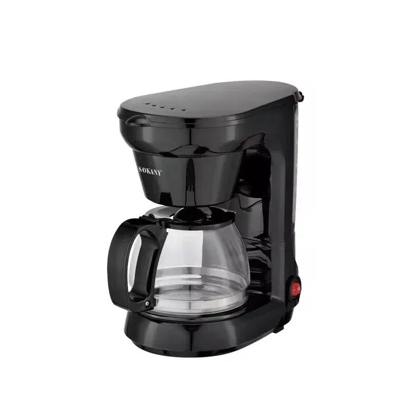 Drip Coffee Maker, Auto-Off, Reusable Filter,Keep-Warm Function,Clear Water Level Window Coffee Machine,Ideal for Home or Office