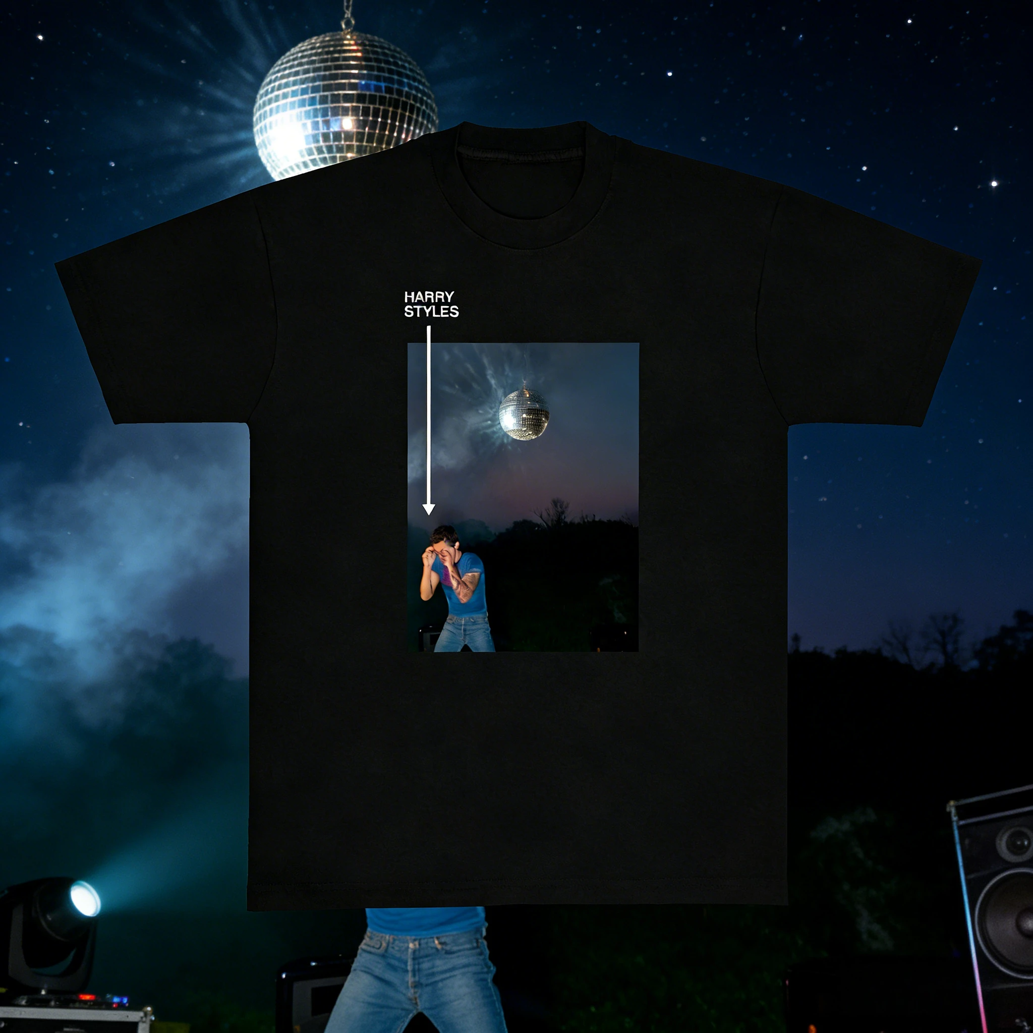 2026 Harry Styles New Album Kiss All the Time Disco Occasionally cotton T-shirt  unisex High-quality fan gifts.Trendy Ins casual