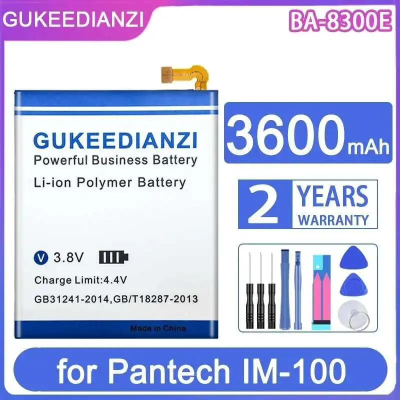 

3600Mah BA-8300E Mobile Phone Battery Stable Premium Replacement For Pantech IM-100 IM-100K IM-100S