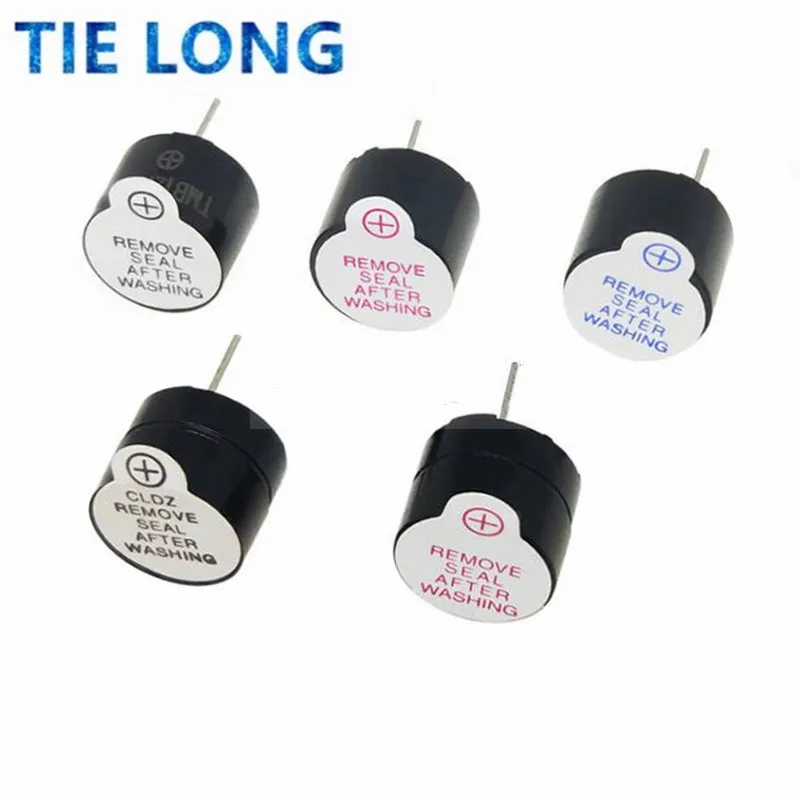 10PCS 3v 5v 12v Active Buzzer 12095 12065 Magnetic Long Continous Beep Tone 12*9.5mm 12*6.5mm