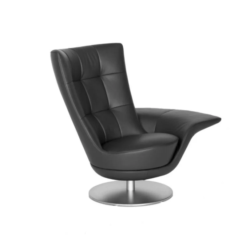

Italian minimalist designer sofa chair household high-end leisure chair creative rotating sofa