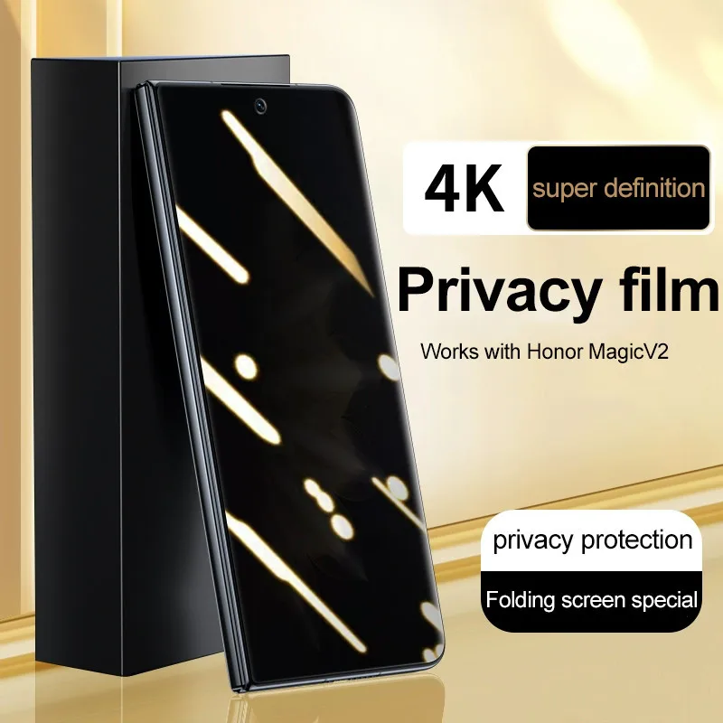 Privacy Screen Protector For Honor Magic V2 RSR Porsche Design Anti-Spy Glass Tempered Glass