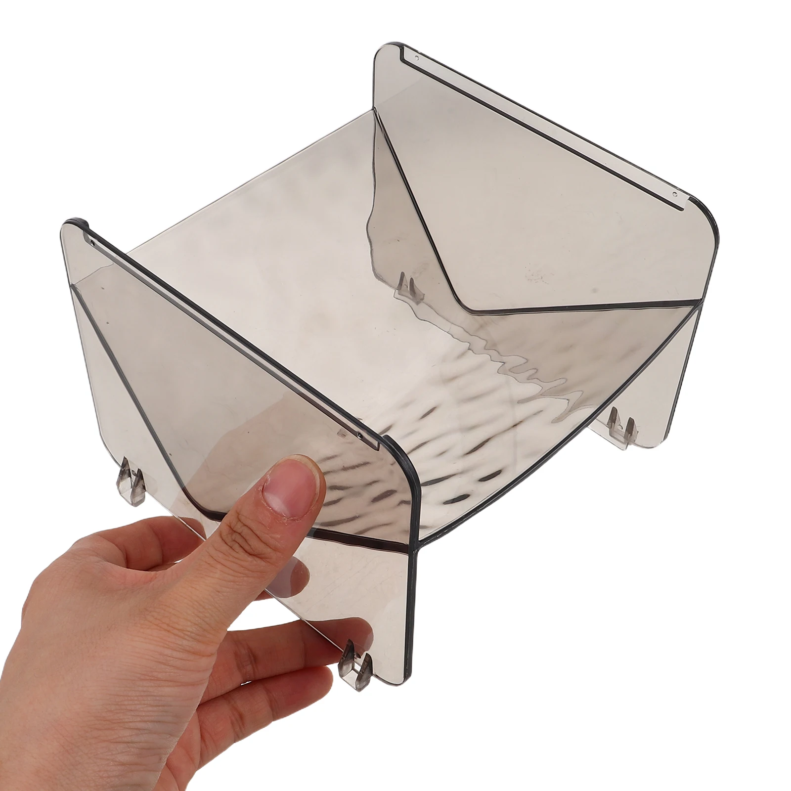 

Storage Box Decorative Key Bowl Shelf Organizer Entryway Holder Plastic Desktop Tray
