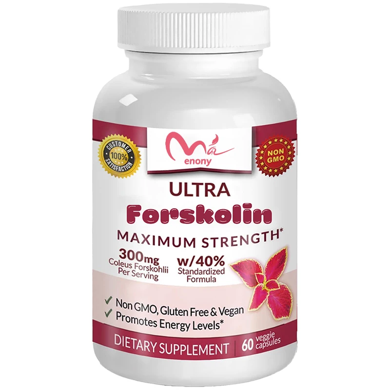 Maximum strength, using extracts from both colored clover and root powder, with a 40% standardized formula and 60 capsules
