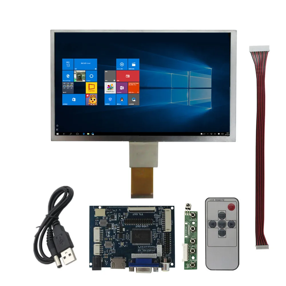 9 Inch 1024×600 Lcd…