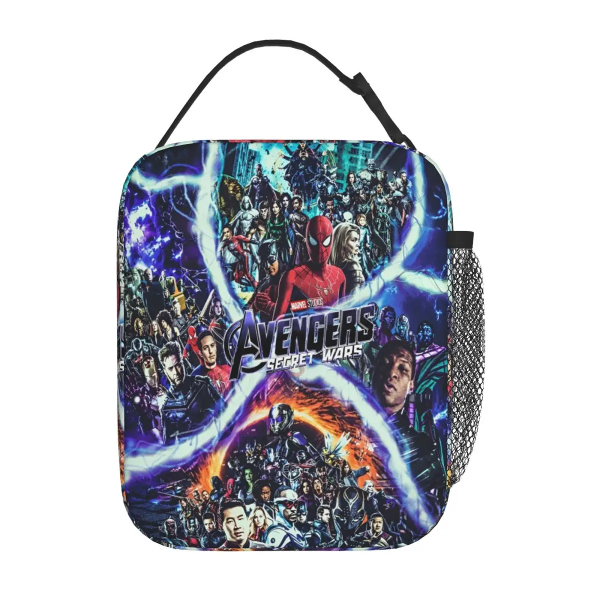 The Avengers Heros Hero Thermal Insulated Lunch Bags for Picnic Portable Food Bag Container Cooler Thermal Lunch Box