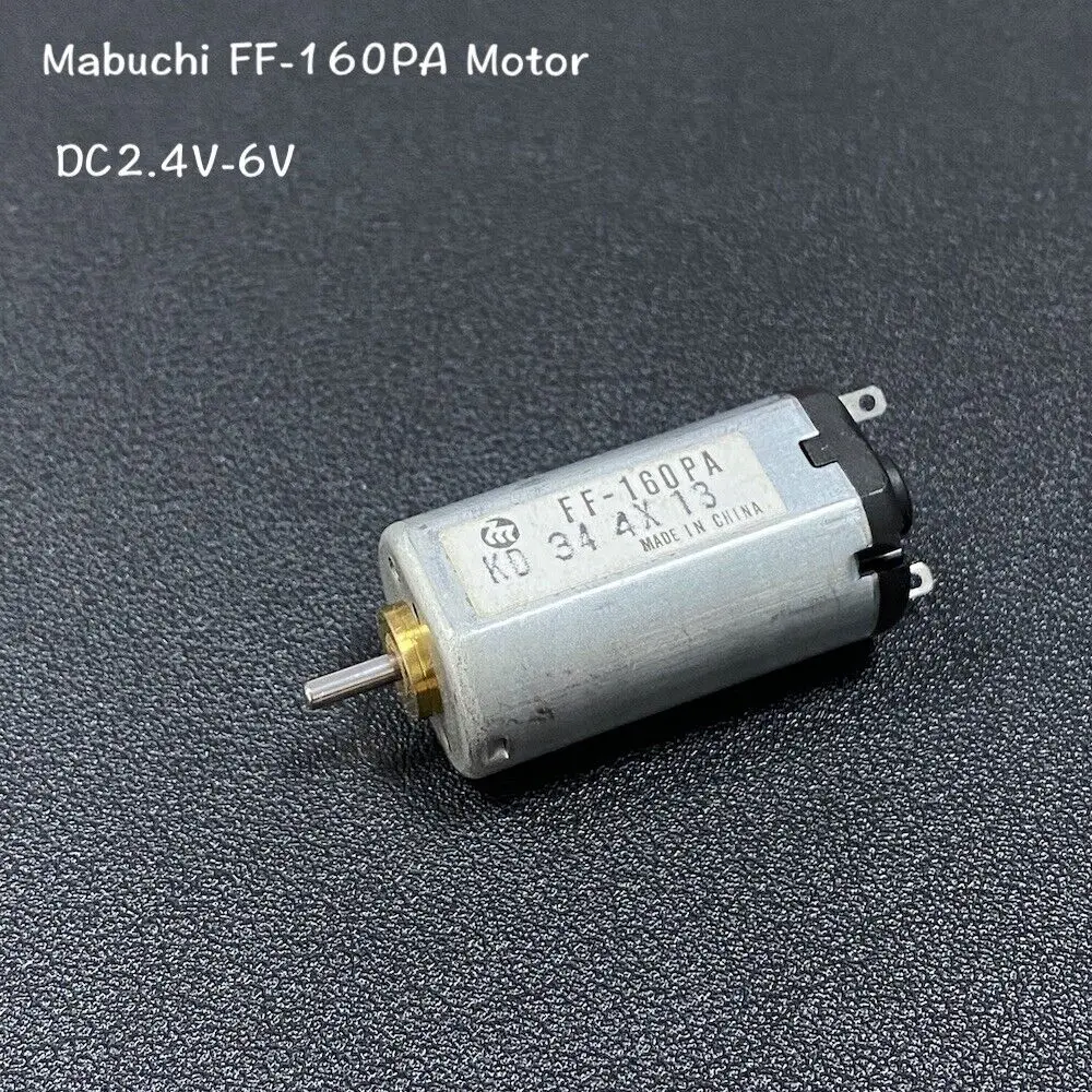 MABUCHI FF-160PA motor DC 2.4V 3V 3.6V Small Micro DC Motor High Speed